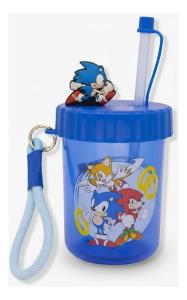 COPO CANUDO FLIP 500ML SONIC Cod. 296