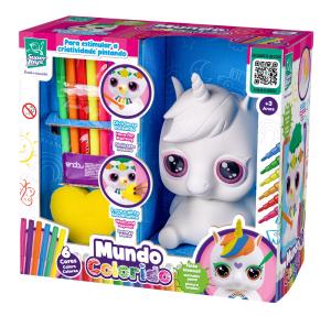 BRINQUEDO MUNDO COLORIDO UNICORNIO Cod. 406