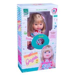 BONECA GRAZIELA CORES E FORMAS A BATERIA Cod. 714