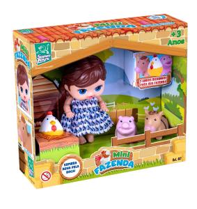 BONECA MINI FAZENDINHA, DETALHE Cod. 718